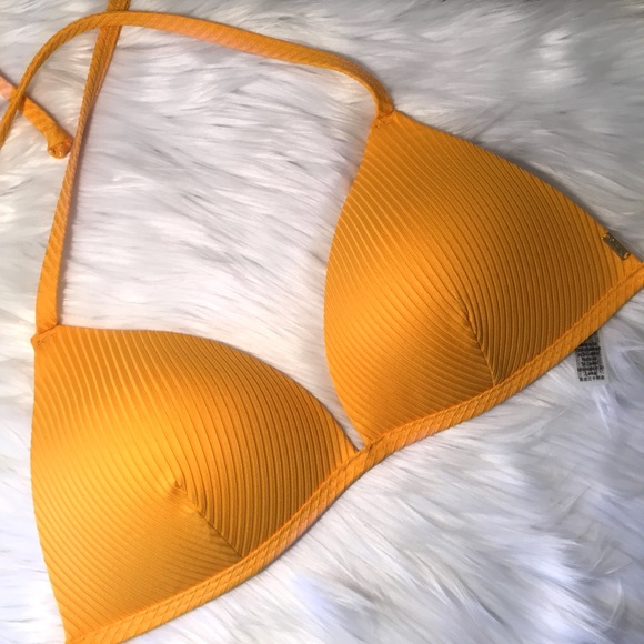 padded triangle bikini top
